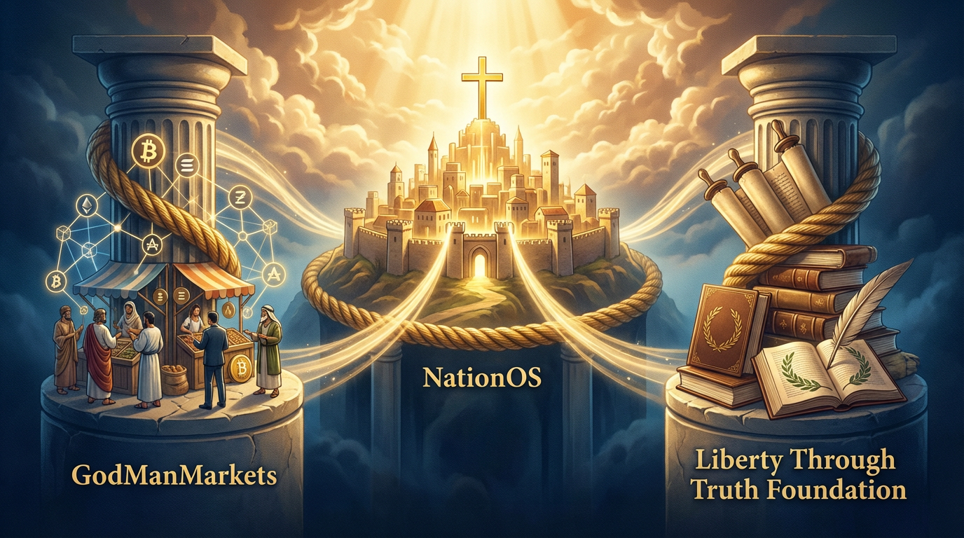 The Covenant Civilization: NationOS, GodManMarkets, Liberty Through Truth Foundation